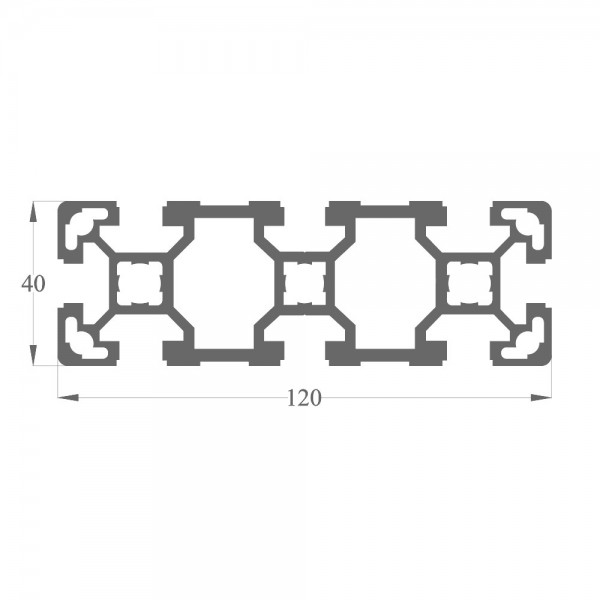 T-Slot 120x40 S Series