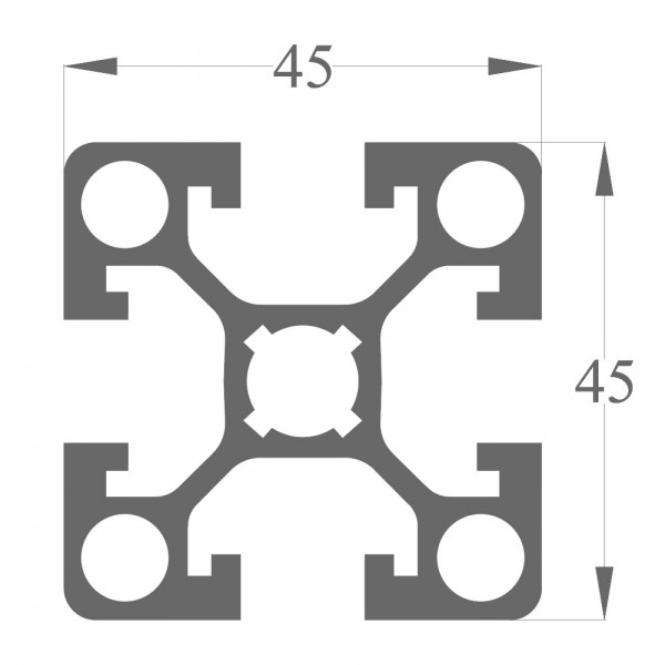 T-Slot 45x45 Light 2 G Series