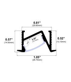 1922ASL - Recessed LED Channel