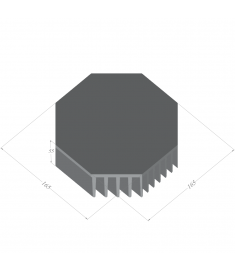 165ASL (⌀165mm/6.50") 8-Sided