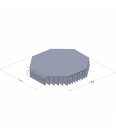 460ASL (⌀140mm/5.51") 8-sided
