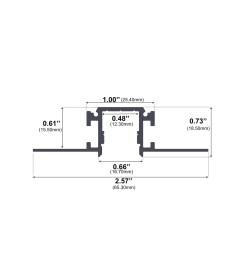 615ASL Trimless Mud-In LED Channel