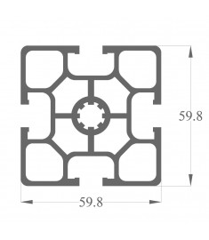 T-Slot 59.8x59.8 S Series