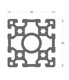 T-Slot 90x90 Heavy S Series